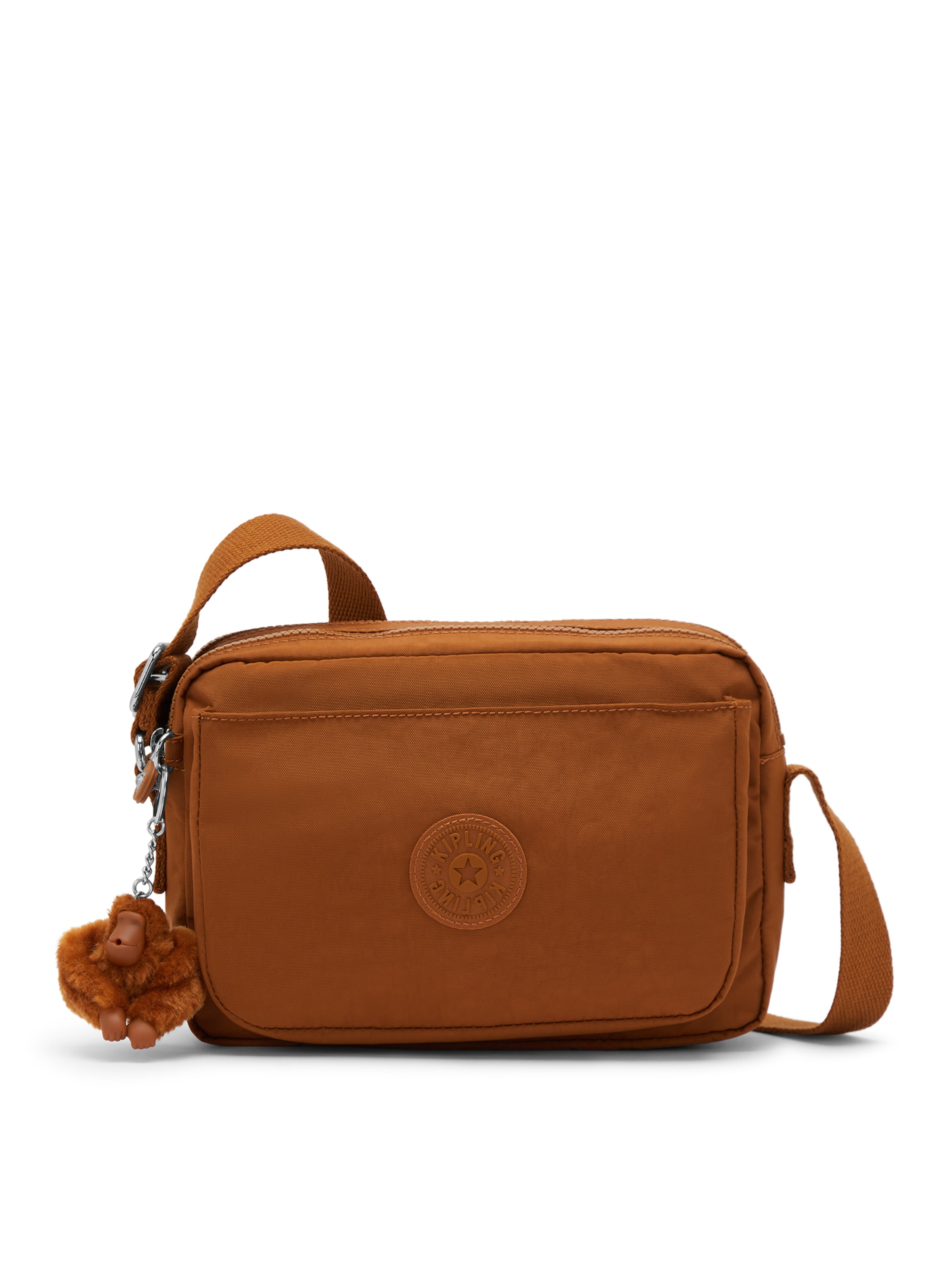 KIPLING Τσάντα ώμου 'Abanu M' σε καφέ: μπροστά