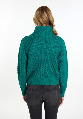 MYMO Пуловер 'Biany' в зелено