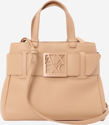 ARMANI EXCHANGE - Bolso de mano 'SUSIE' en beige: frente