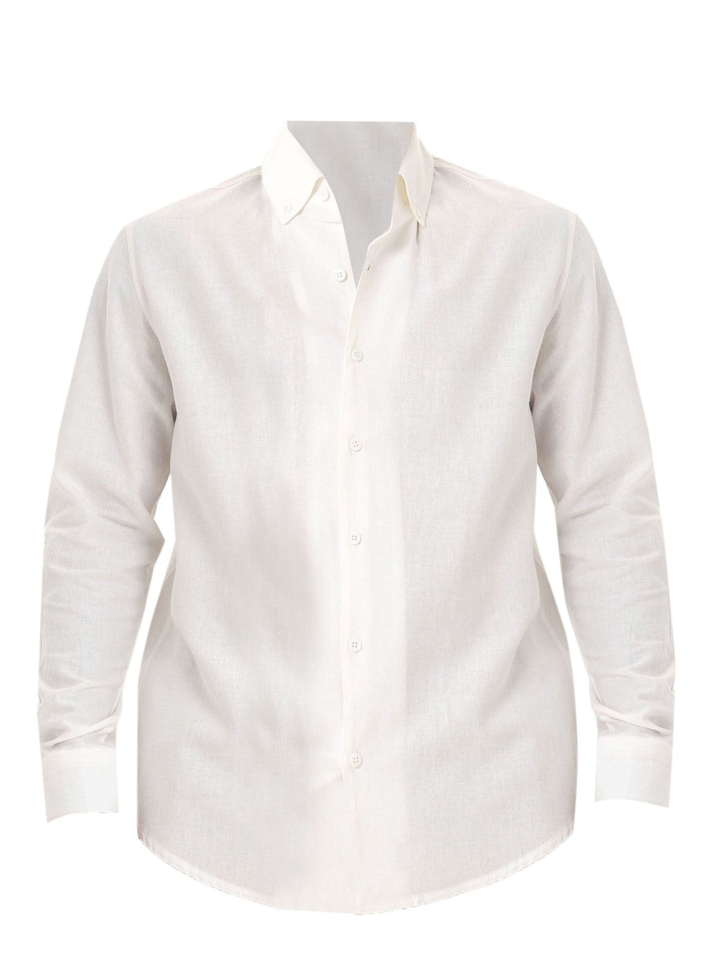 Dandalo Regular fit Πουκάμισο σε μπεζ: μπροστά