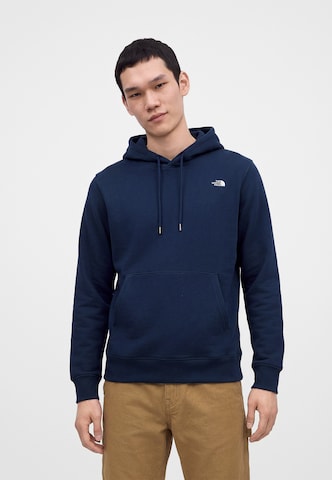 Felpa 'ESSENTIAL SIMPLE DOME' di THE NORTH FACE in blu: frontale