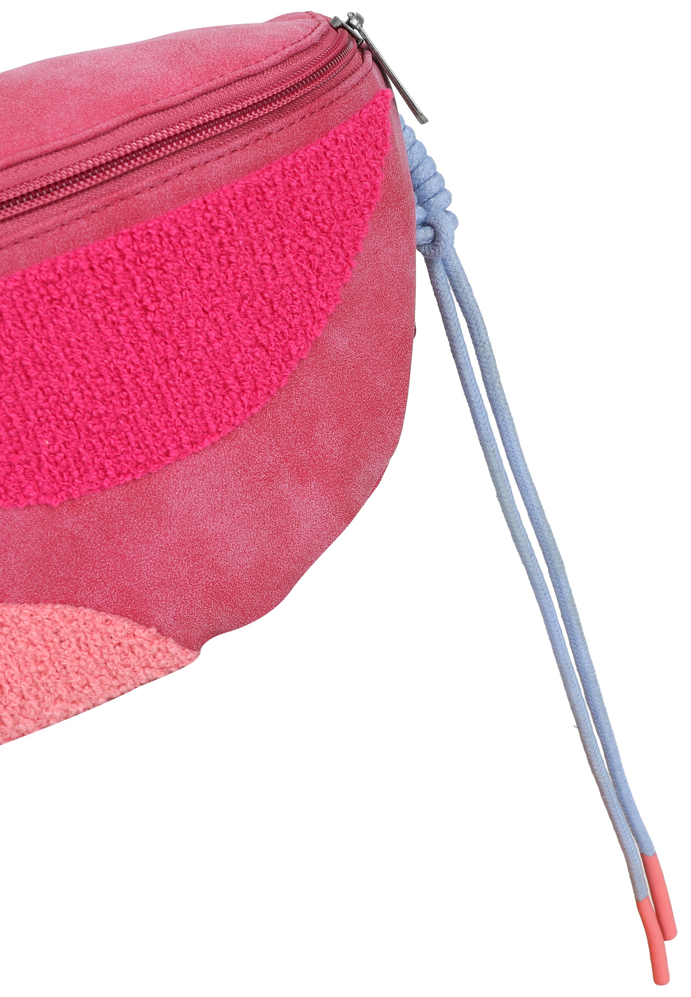 Fritzi aus Preußen Bauchtasche 'Medium Limited Happy Flocked Jive' in Pink