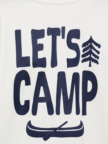 T-Shirt 'CAMP' MANGO KIDS en beige