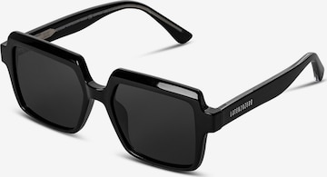 LatenzaZero Sonnenbrille 'Echelon Sun' in Schwarz: Vorderseite
