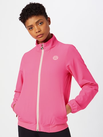 Veste de sport BIDI BADU en rose : devant