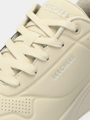 SKECHERS Nízke tenisky 'UNO - SHINY SCALE' - Biela