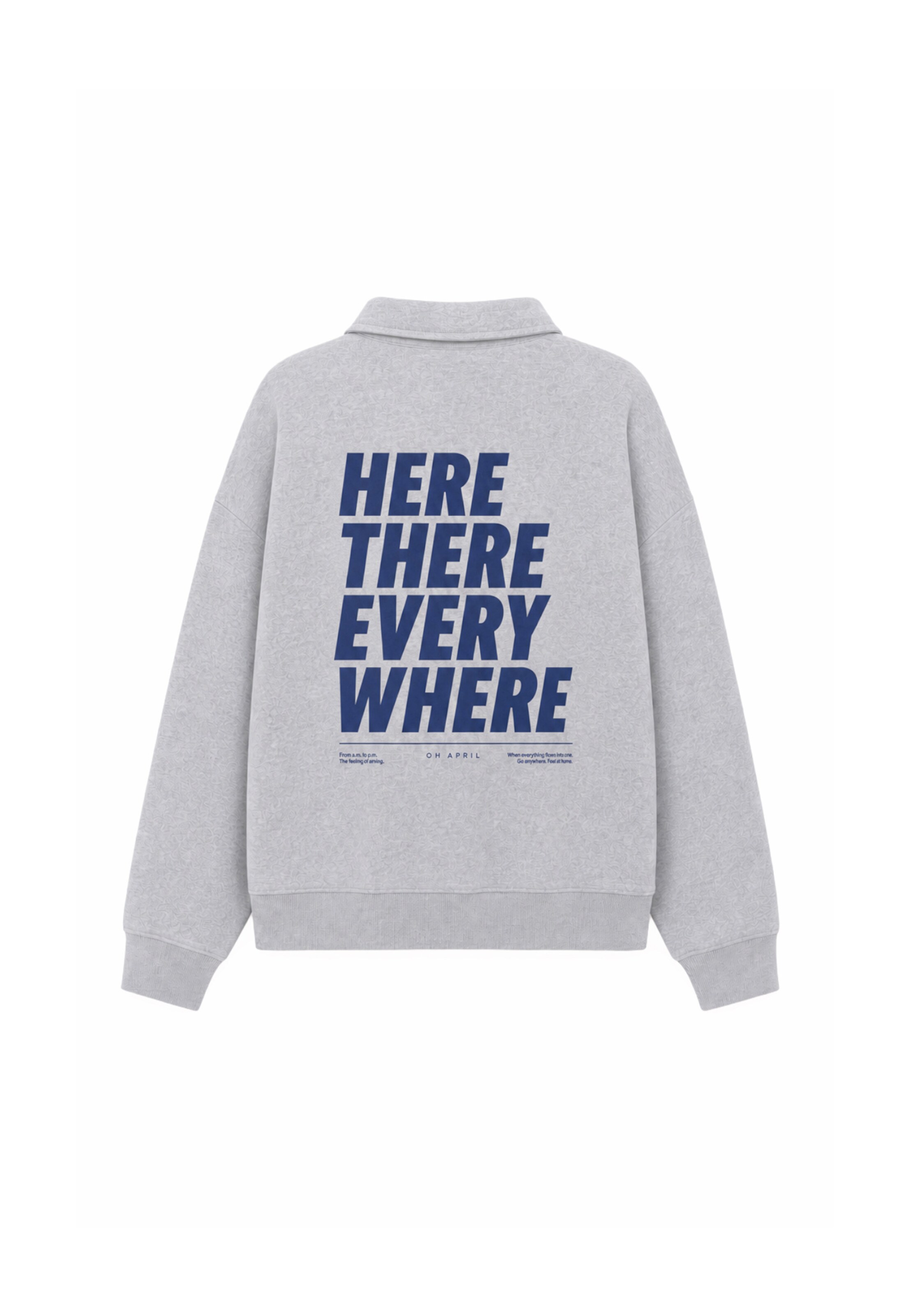 OH APRIL Sweatshirt 'Everywhere' in Grey