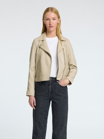 Veste mi-saison 'Katie' SELECTED FEMME en beige : devant