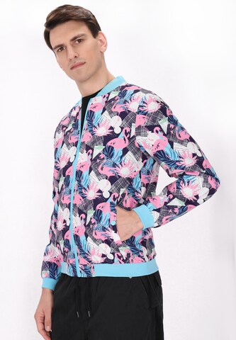 Giacca di mezza stagione di Mo ATHLSR in blu: frontale