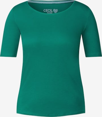 CECIL Shirt 'Lena' in Groen: voorkant