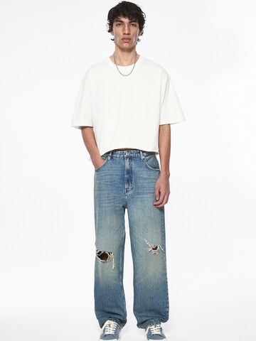 Pull&Bear Loose fit Jeans in Blue
