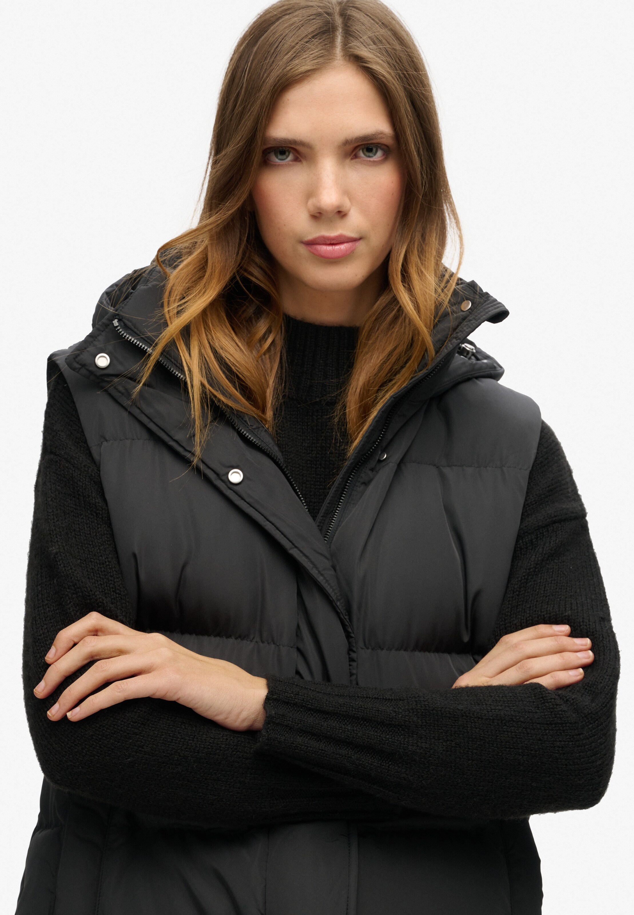 Superdry Vest in Black