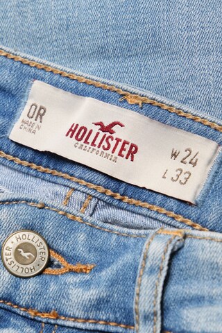 HOLLISTER Cropped Jeans 24 in Blau