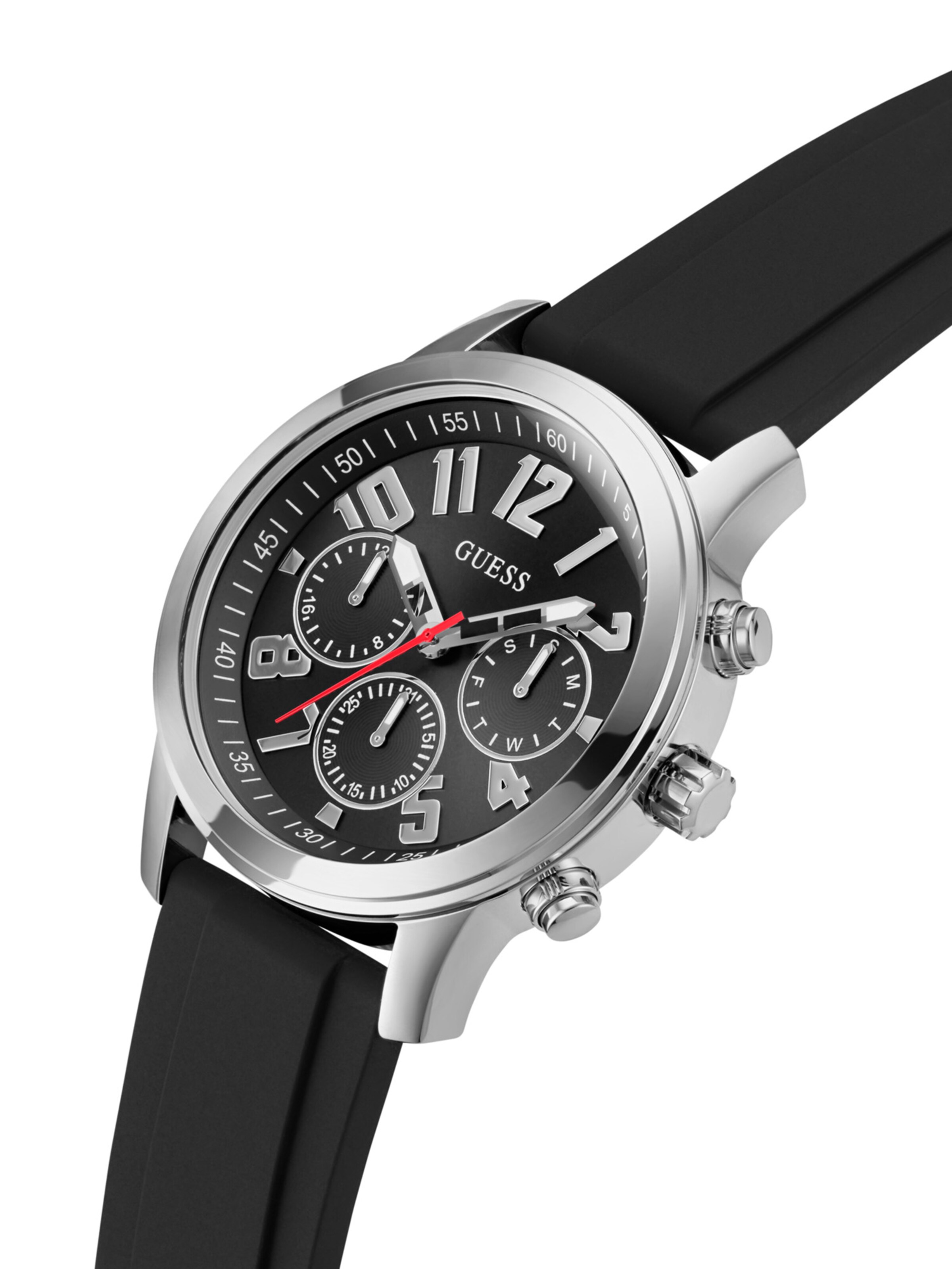 GUESS Analog Watch 'Parker' in Silver