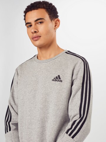 ADIDAS SPORTSWEAR Sportovní mikina 'Essential' – šedá