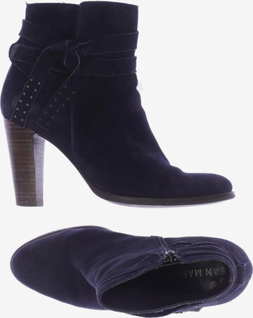San Marina Dress Boots in 38 in Blue: front