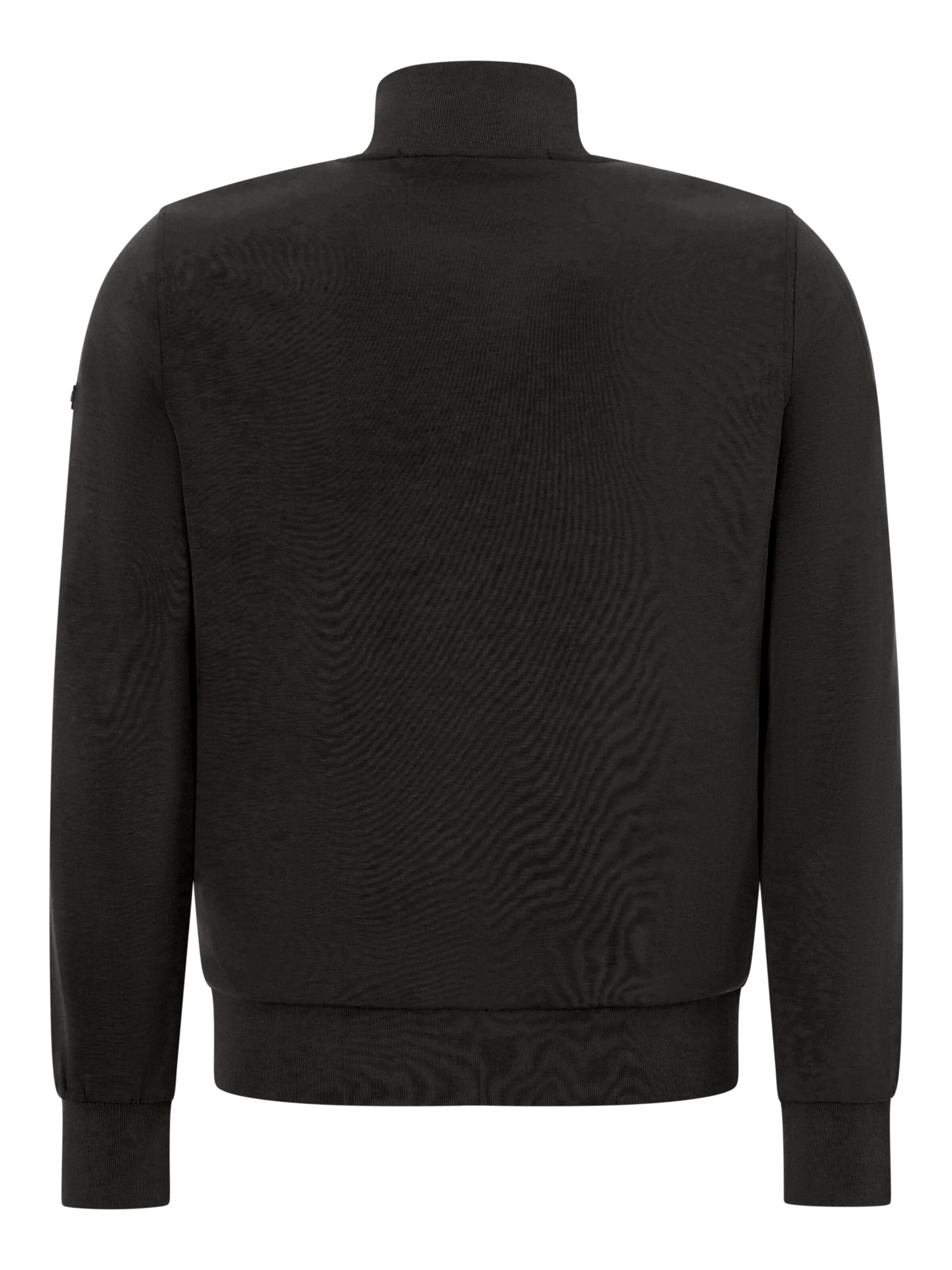 Karl Lagerfeld Fleece Jacket in Black