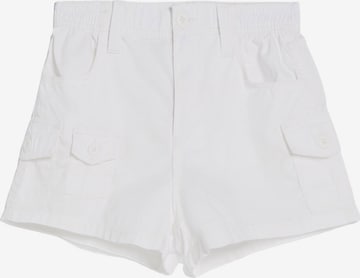 Bershka Shorts in Weiß: predná strana