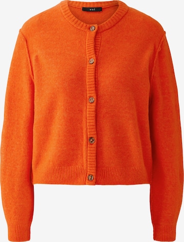 OUI Knit Cardigan 'ILAYA' in Orange: front