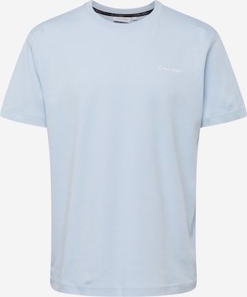 T-Shirt Calvin Klein en bleu : devant