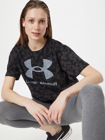 UNDER ARMOUR Functioneel shirt in Zwart