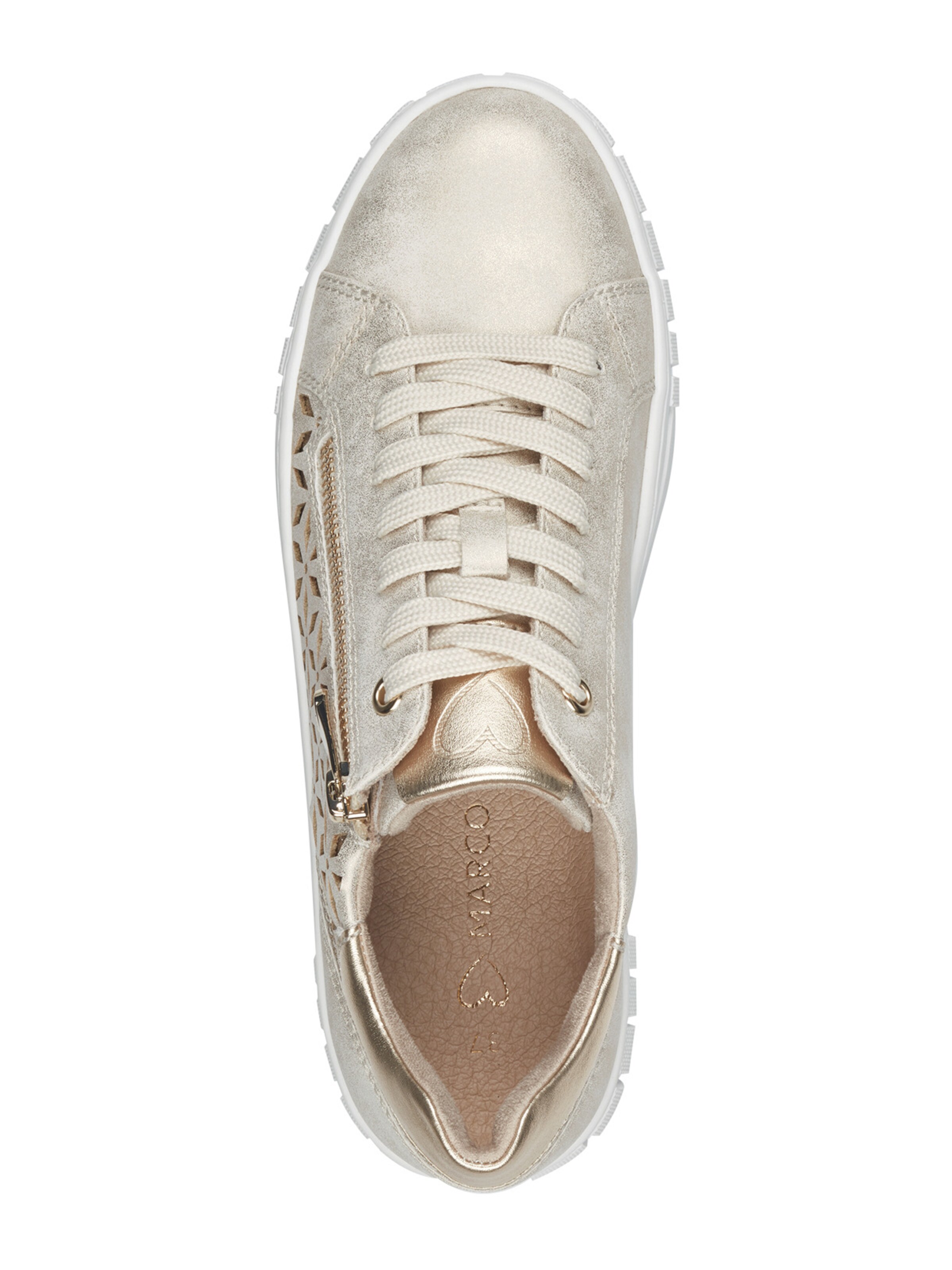MARCO TOZZI Platform trainers in Beige