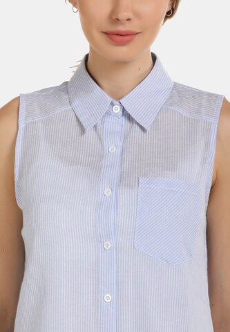 usha BLUE LABEL Blouse in Blue