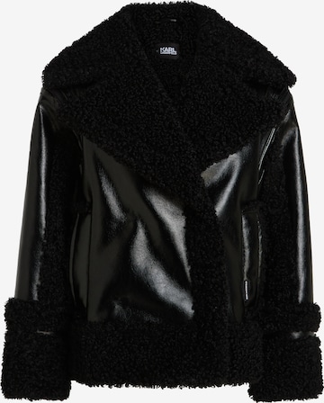 Karl Lagerfeld Overgangsjakke i svart: forside