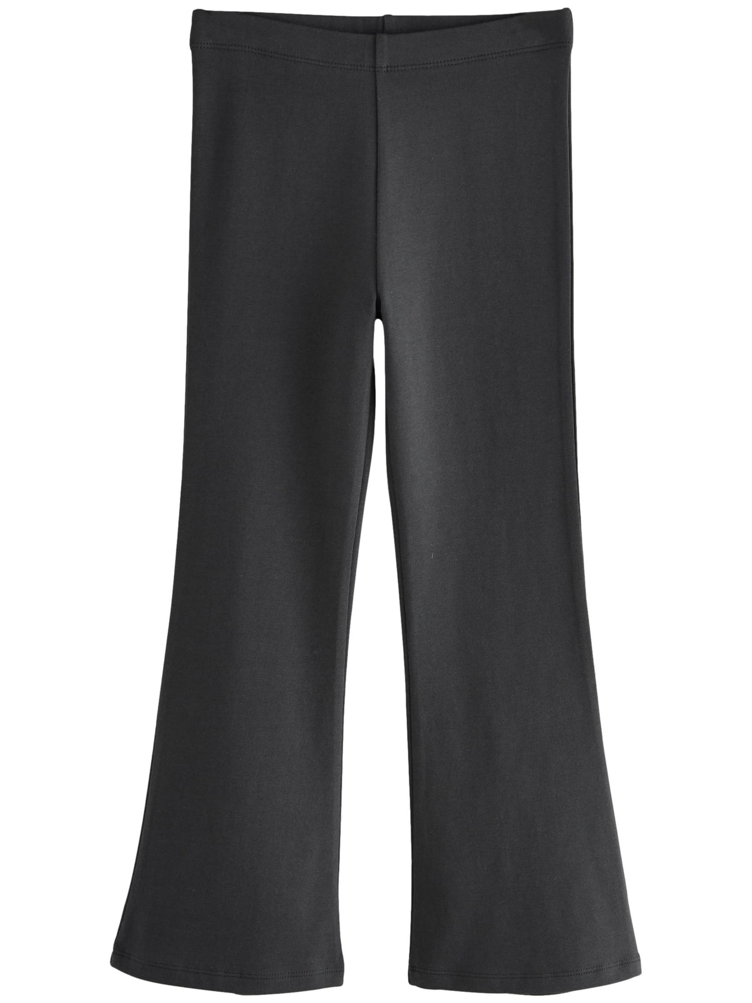 Next Flared Leggings in Schwarz: Vorderseite