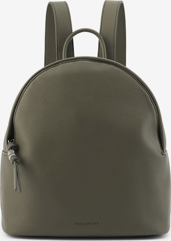 FREDsBRUDER Rugzak 'My Bestie' in Groen: voorkant