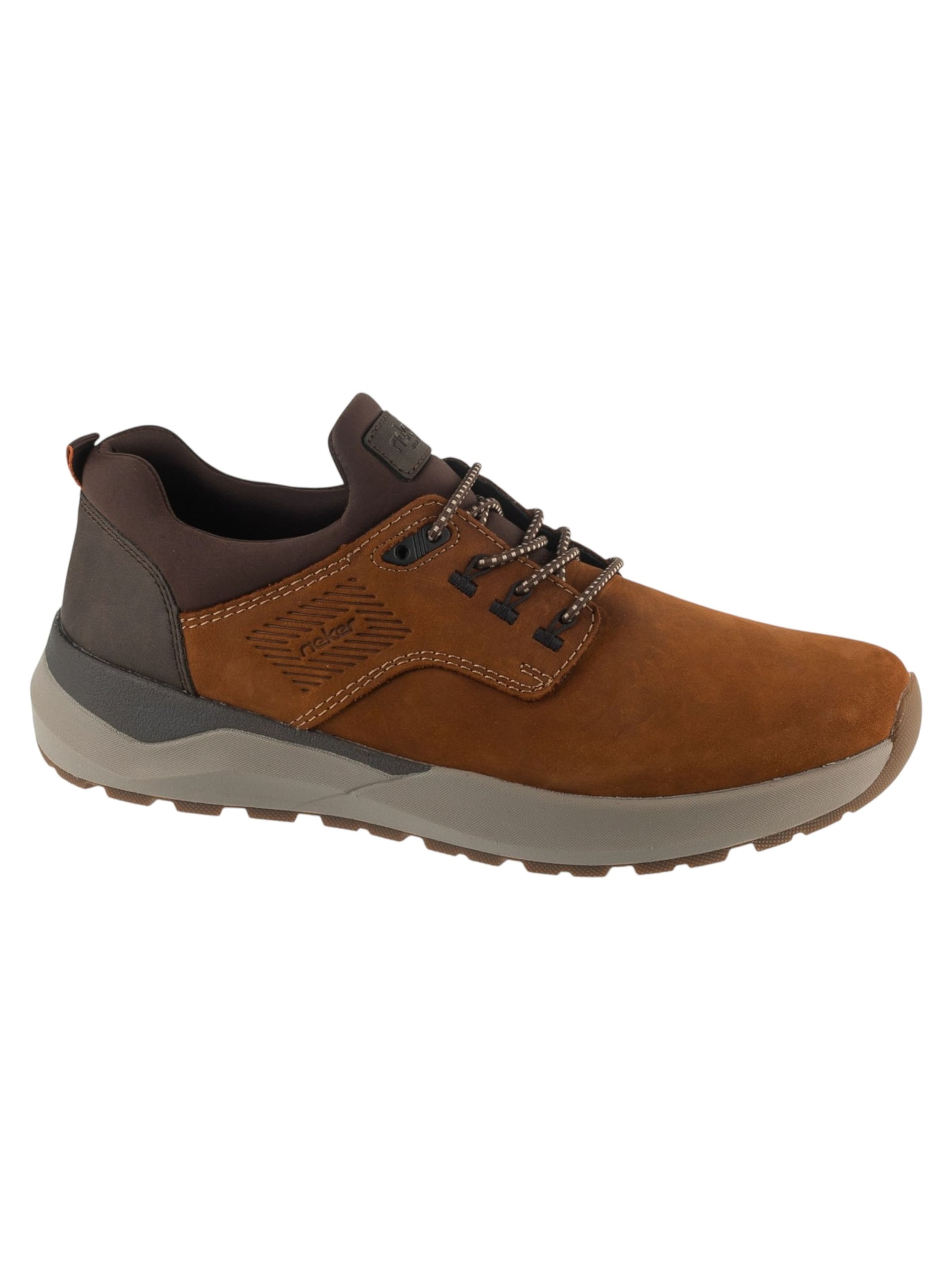 Rieker Sportieve veterschoen 'Rieker Shoes 06050' in Bruin: voorkant