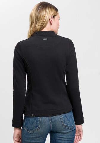 Ragwear Sweatjacke 'Avalina O' in Schwarz
