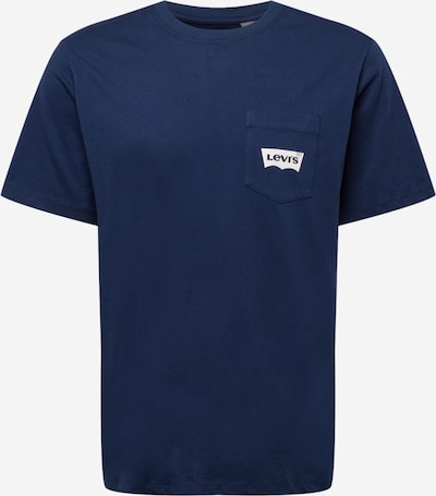 LEVI'S Camiseta en azul oscuro / blanco, Vista del producto