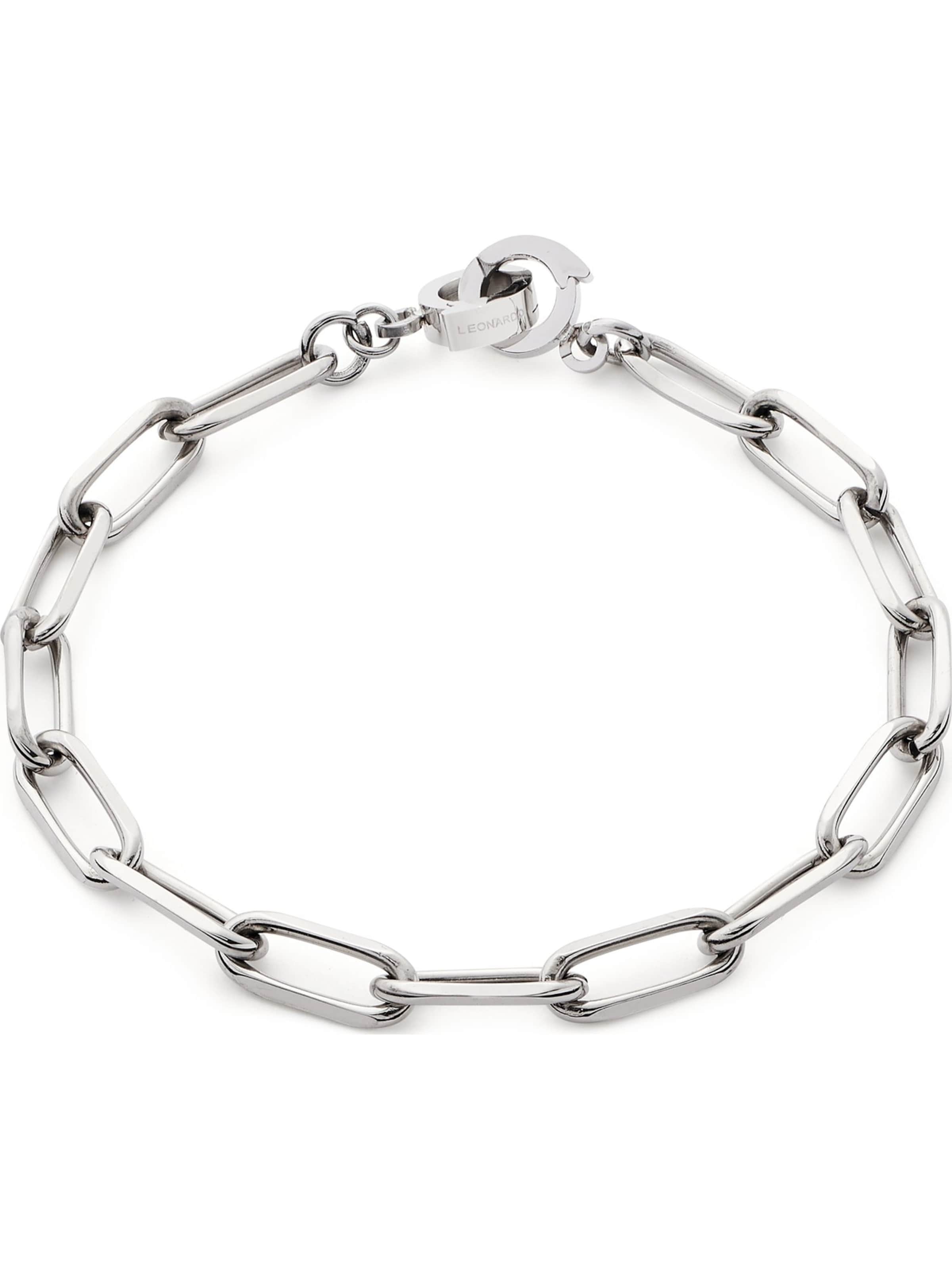 LEONARDO Armband in Silber: Vorderseite