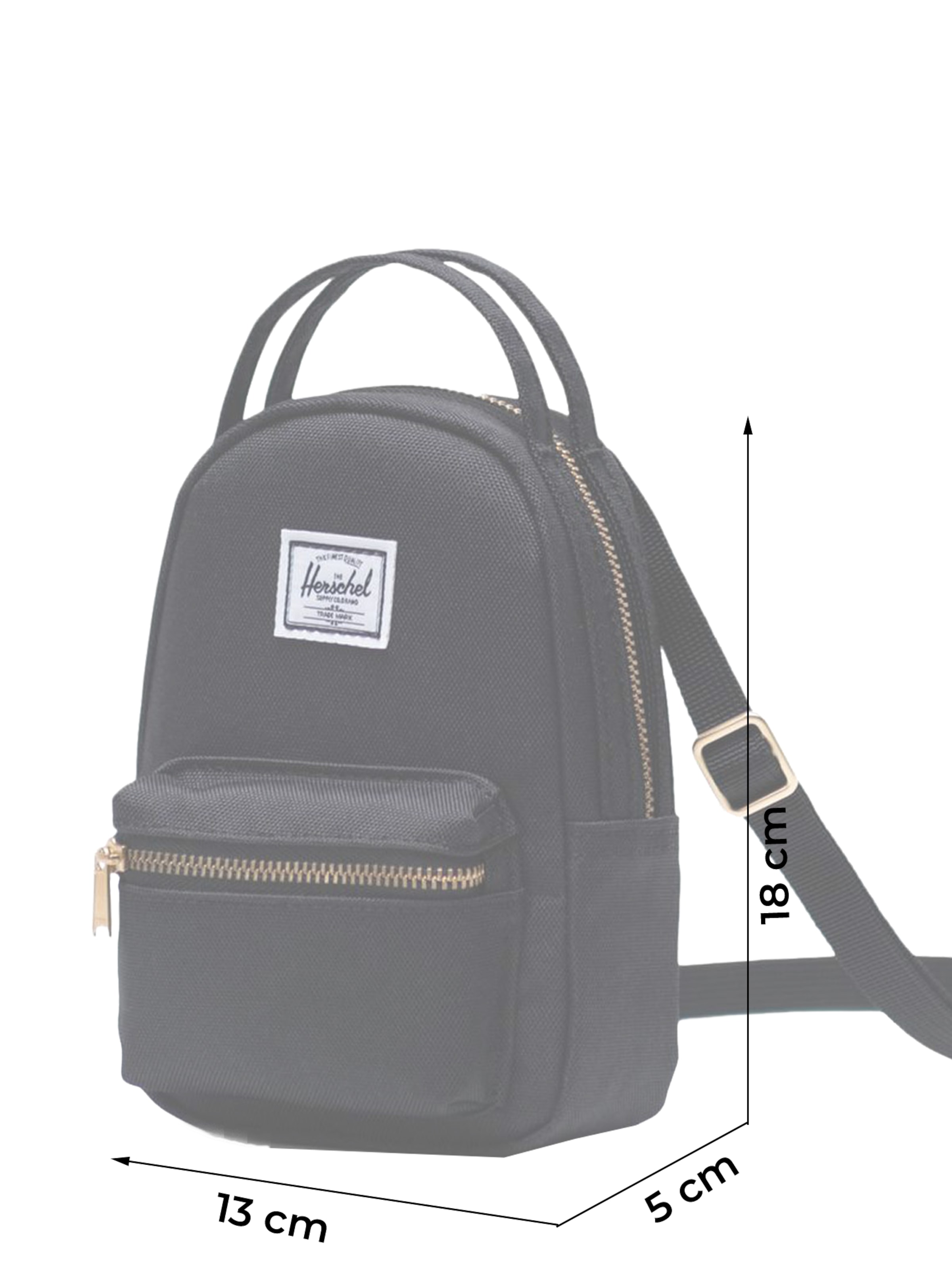 Herschel Schoudertas 'Nova' in Zwart