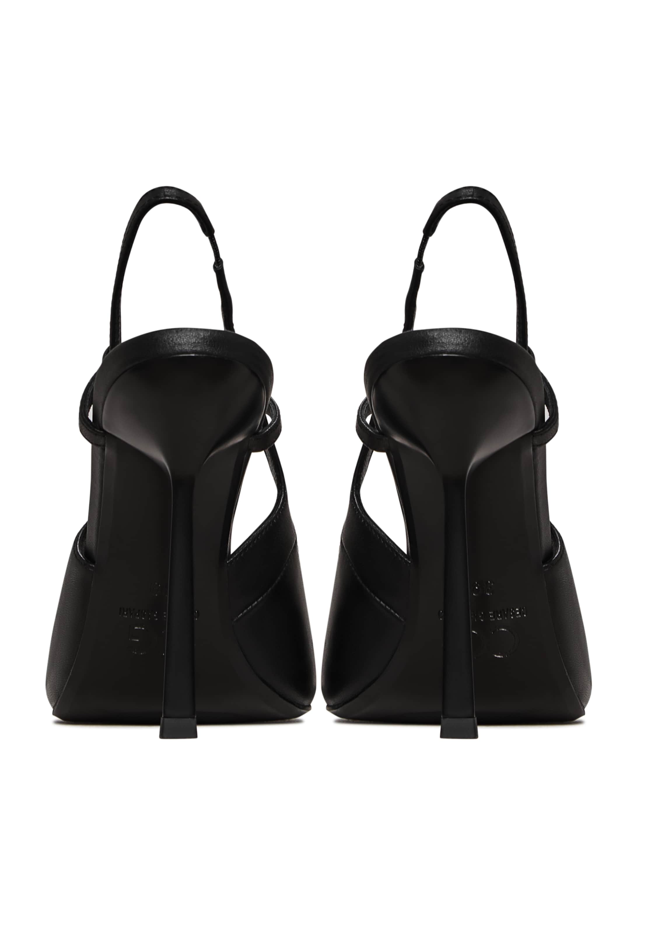 CESARE GASPARI Slingpumps in Schwarz