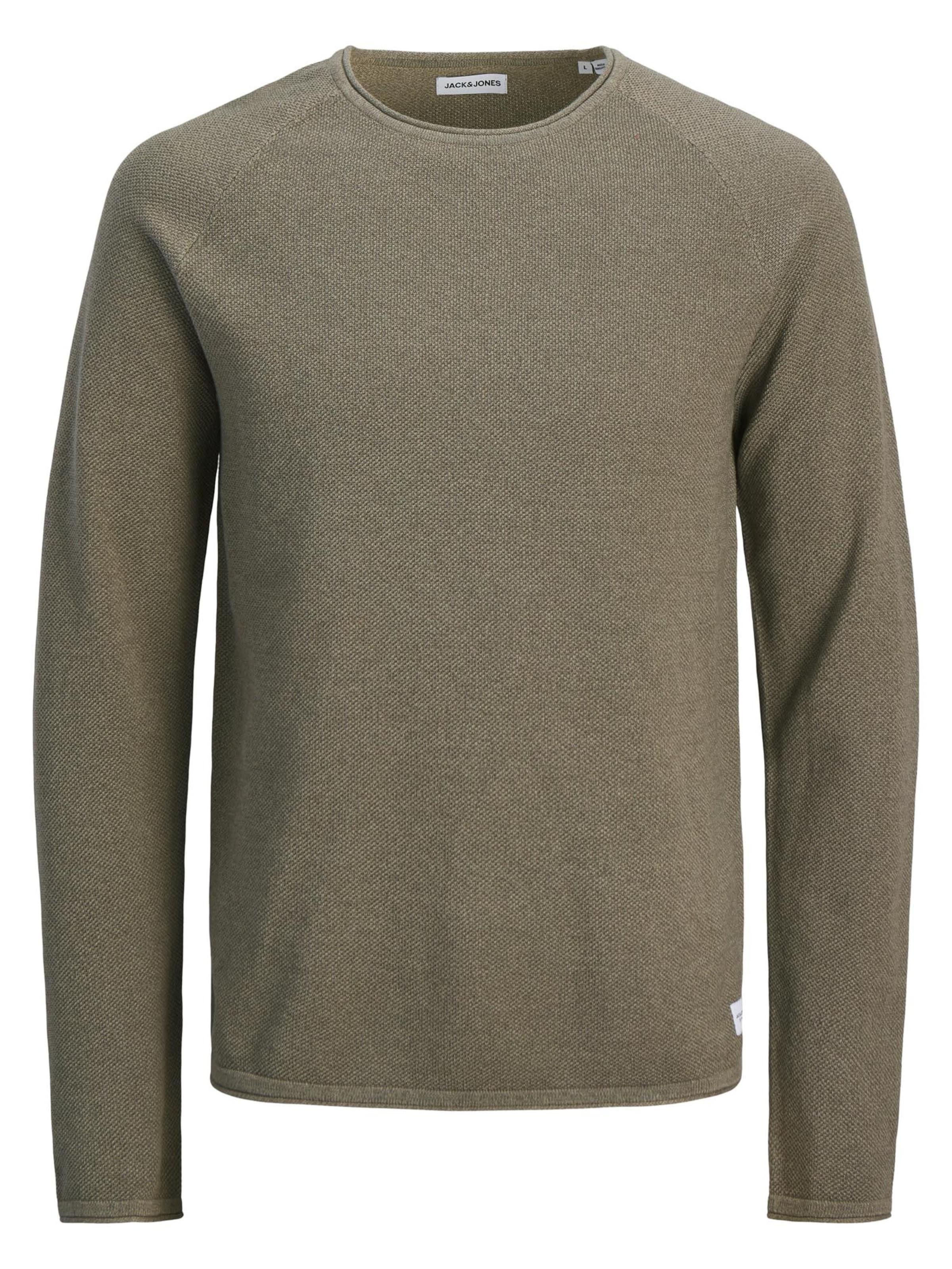 JACK & JONES Regular Fit Pullover 'Hill'‌‌‌‌‌‌‌‌‌‌ in Braun: Vorderseite