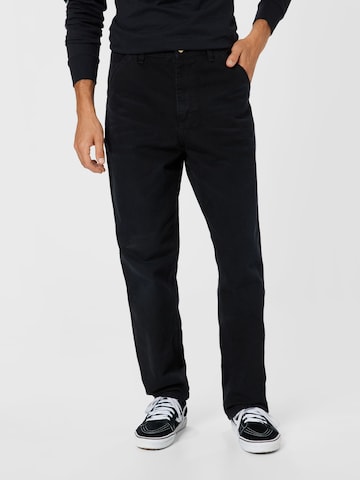 Carhartt WIP Loose fit Jeans in Black: front