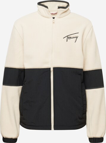 Tommy Jeans Jacke in Beige: predná strana