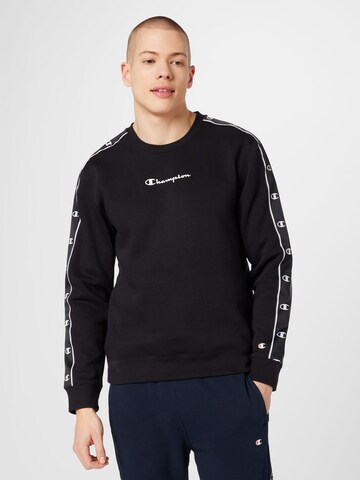 Champion Authentic Athletic Apparel - Sweatshirt em preto: frente