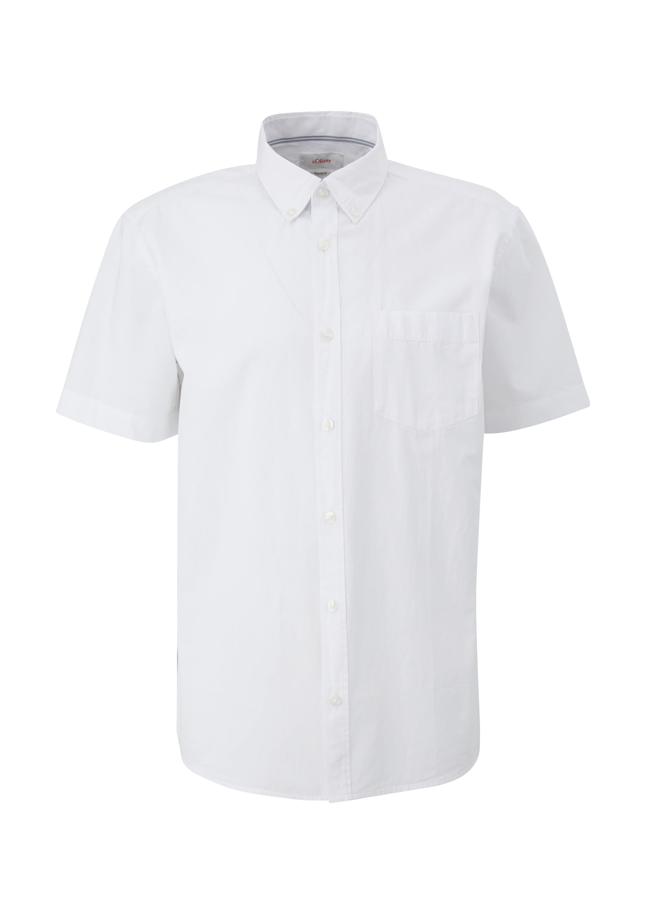 s.Oliver Hemd in Weiß: Vorderseite