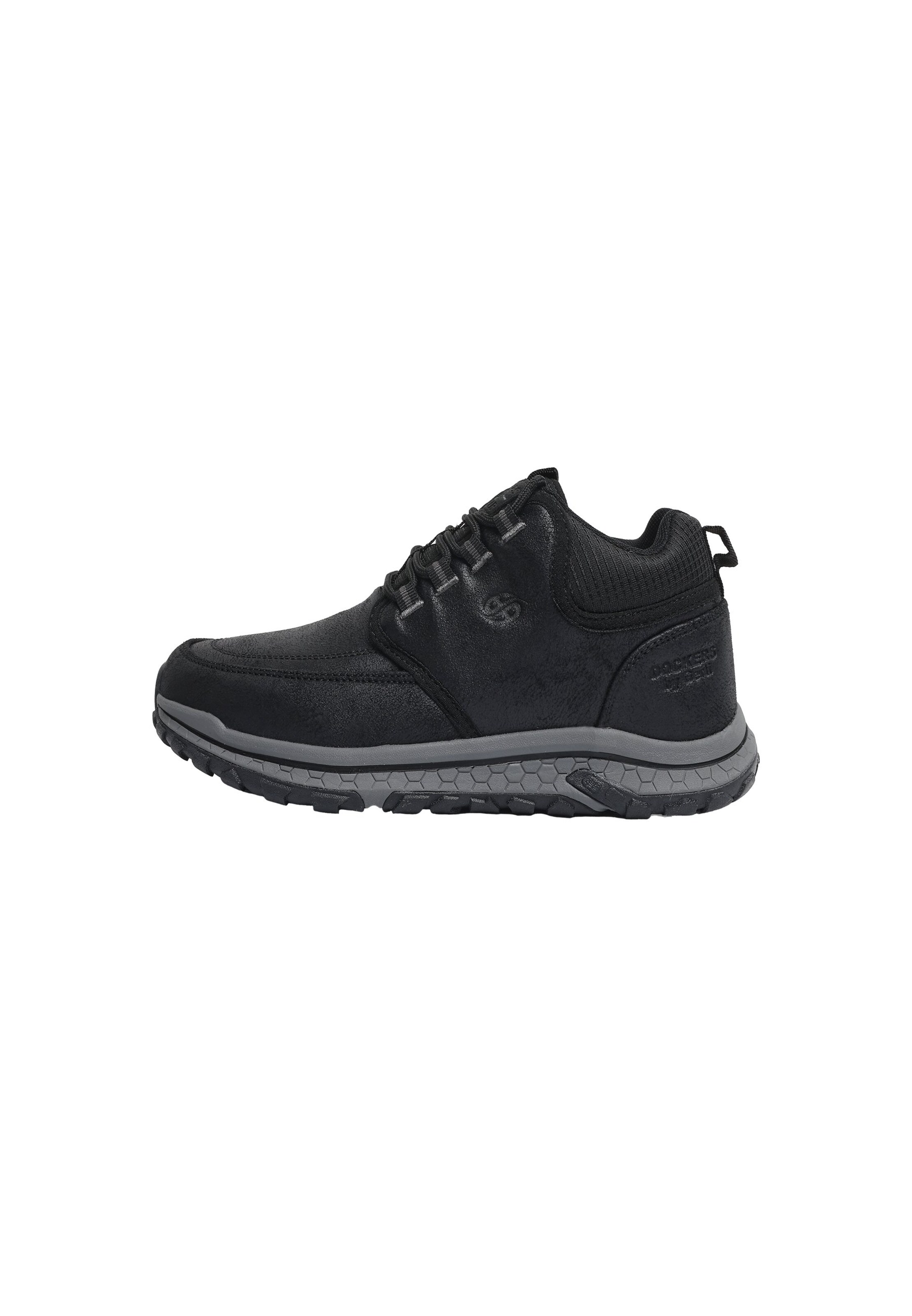 Baskets basses Dockers by Gerli en noir : devant