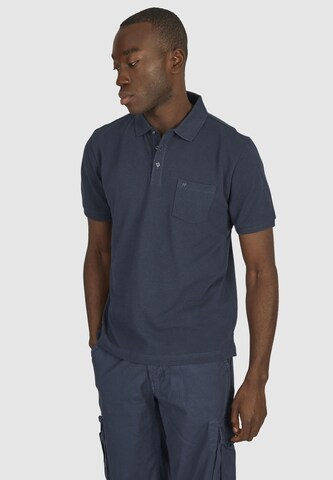 HECHTER PARIS Shirt in Blauw: voorkant