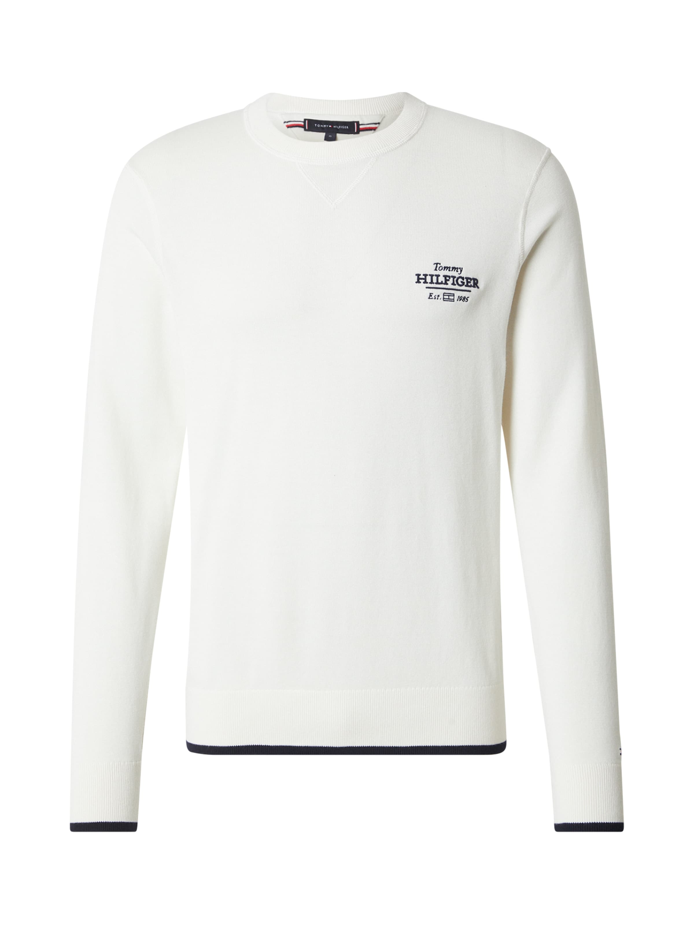 TOMMY HILFIGER Sveter - Biela: predná strana