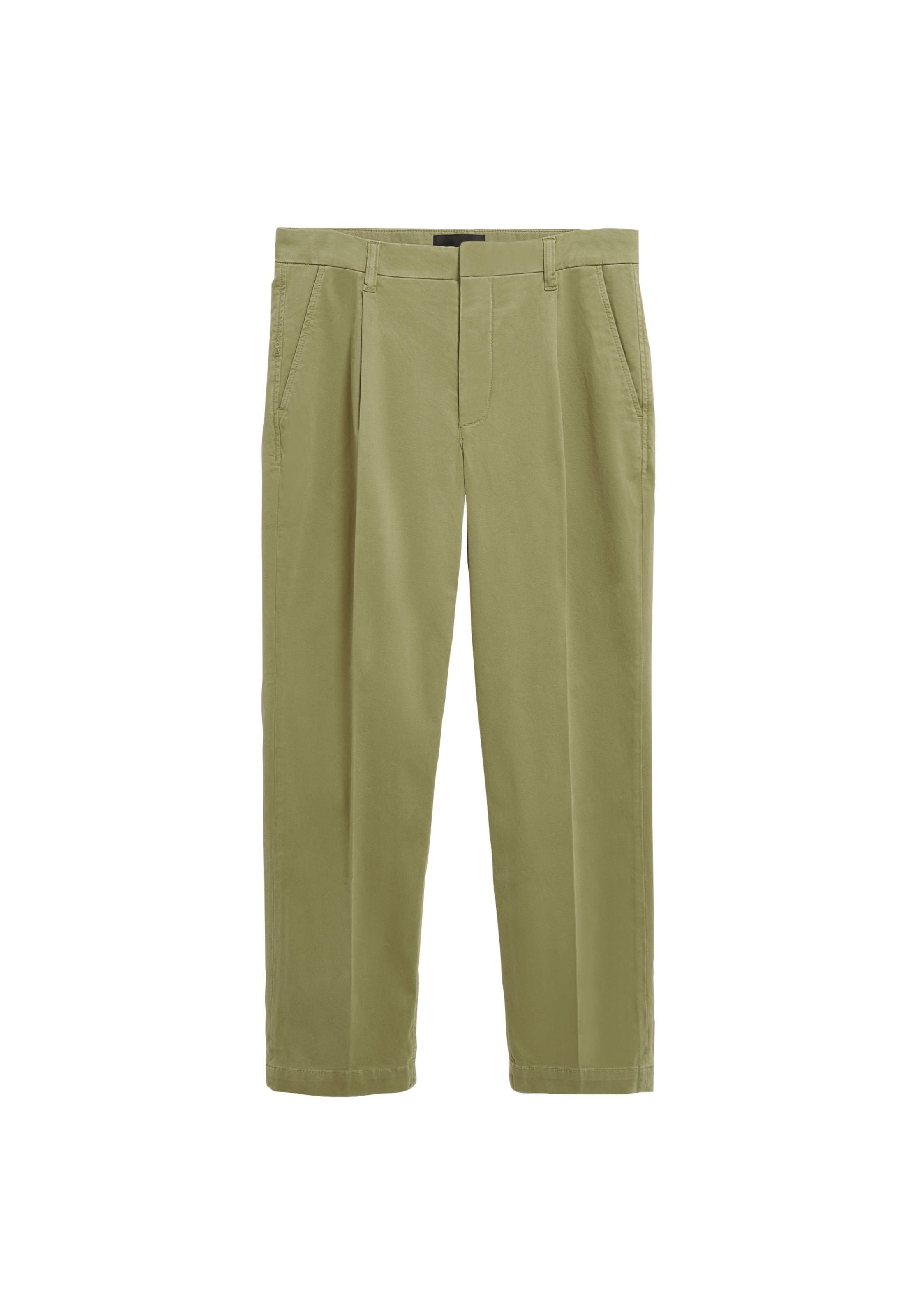 ARMEDANGELS Pantalon à plis en vert, Vue avec produit