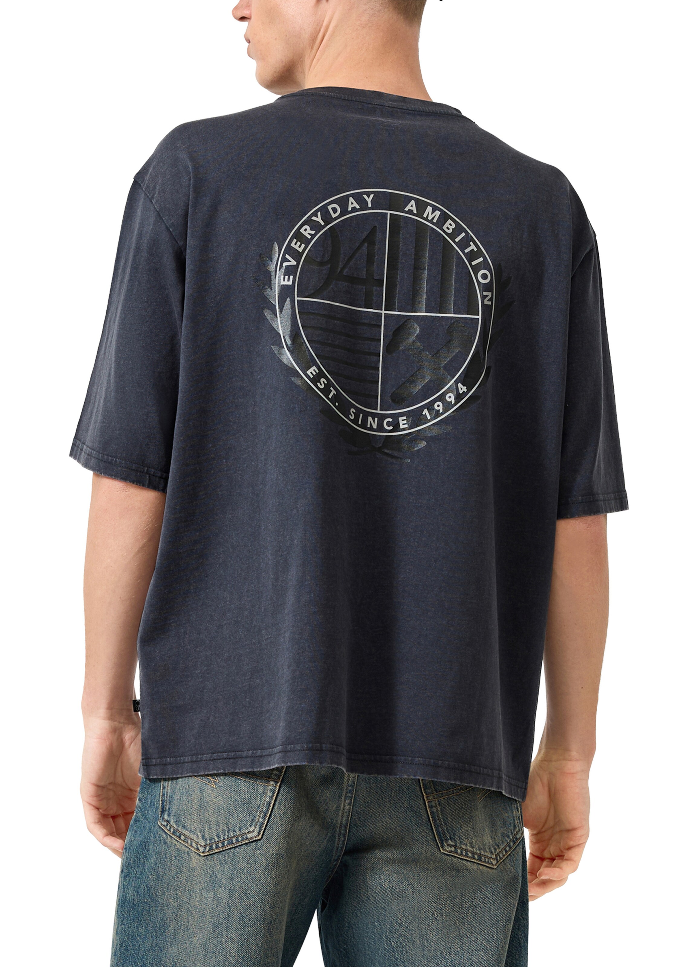 T-Shirt QS en bleu