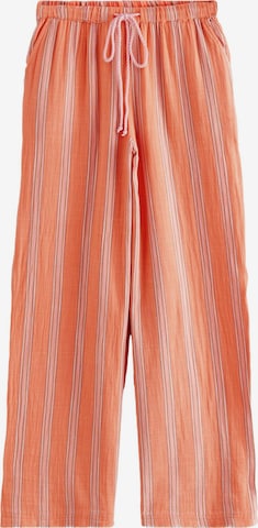 Next Wide Leg Housut värissä oranssi: etupuoli