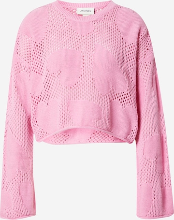 Monki Sweater in Pink: front