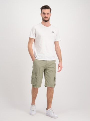 ALPHA INDUSTRIES Regular Broek in Beige