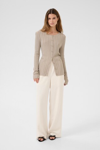 KAREN BY SIMONSEN Cardigan 'Ulima' i beige: forside